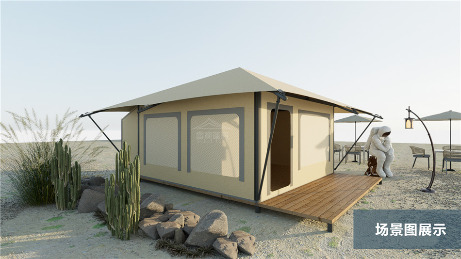 隐于林间的移动行宫|南川区野奢酒店帐篷重塑荒野栖居美学
